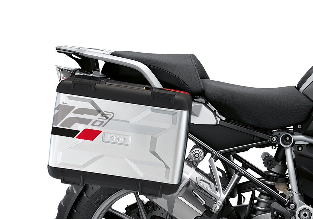 SIG 1277 BMW Vario Side Panniers Raise Grey Red Black Stickers Right 02 1