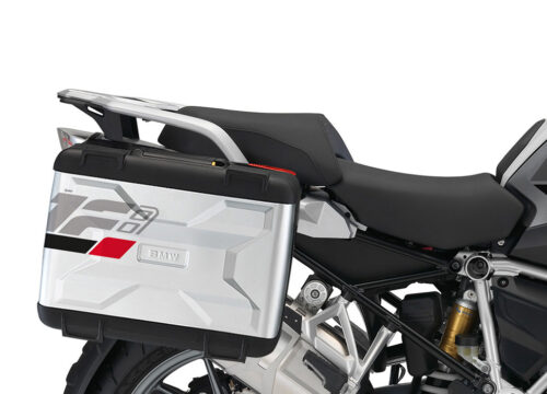SIG 1331 BMW R1200 Vario Side Panniers Raise Grey Red Black Stickers Right 02