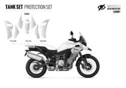SIG 1335 BMW F850GS Adventure Tank Set Protective Films 01