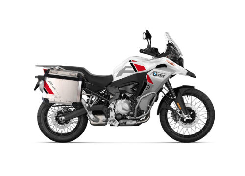 SIG 1345 BMW Aluminum Panniers F Line Grey Red Black Right