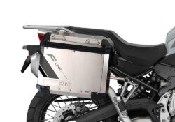 SIG 1346 BMW Aluminum Panniers F Line Grey Dark Grey Black Right 02