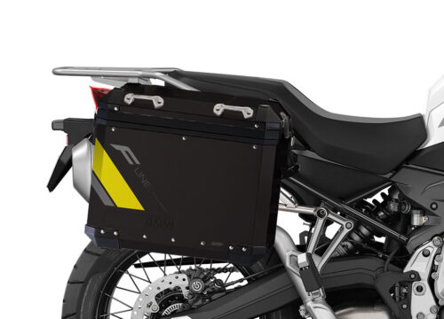 SIG 1351 BMW Aluminum Black Panniers F Line Grey Yellow Silver Right 02