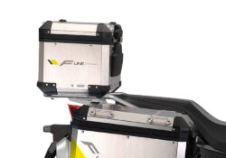 SIG 1355 BMW Aluminum Top Box F Line Grey Yellow Black Right 02