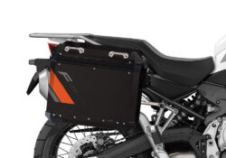 SIG 1375 BMW Aluminum Black Panniers F Line Grey Orange Silver Right 02