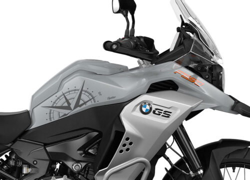 SIG 1378 BMW F850GS ADV Compass Stickers Ice Grey Right 02