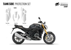 SIG 1399 01 BMWR1200R Tank Set Protective Films 01