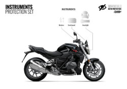 SIG 1400 02 BMW R1250R Instruments Protective Films 01