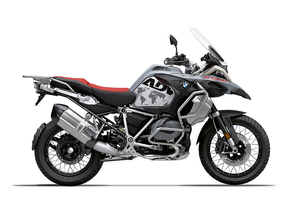 SIG 1380 02 BMW R1250GS Adv The Globe Black Grey Stickers Ice Grey Right