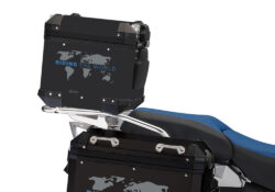 SIG 1391 BMW Aluminum Black Top Box The Globe Grey Blue Right 02
