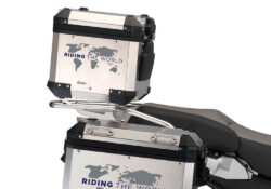 SIG 1393 BMW Aluminum Top Box The Globe Grey Dark Blue Right 02