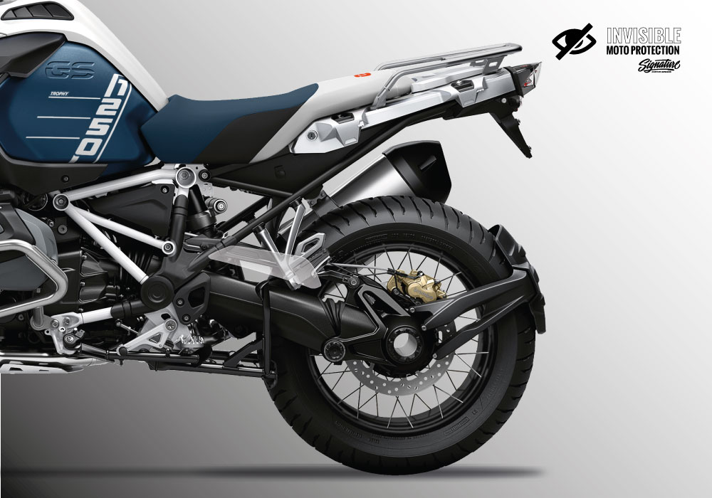 SIG 1404 BMW R1250GS GSA Trophy Advance Technology Full Paint Protective Film 06