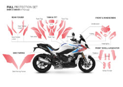 SIG 1407 BMW S1000XR Full Paint Protective Film M Package