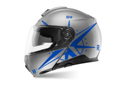 SIG 1478 C5 Glossy Silver Compass Blue Left