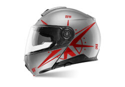 SIG 1480 C5 Glossy Silver Compass Red Left