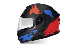 SIG 1463 Black Helmet Red Blue