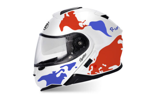 SIG 1463 White Helmet Red Blue