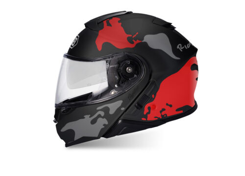 SIG 1464 Black Helmet Red Grey