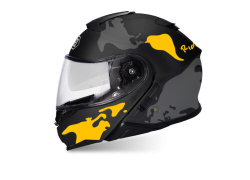 SIG 1465 Black Helmet Yellow Dark Grey