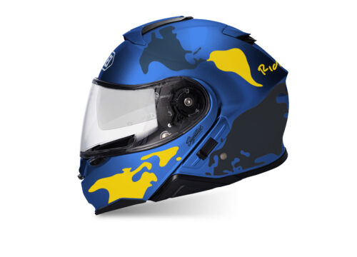 SIG 1465 Blue Helmet Yellow Dark Grey