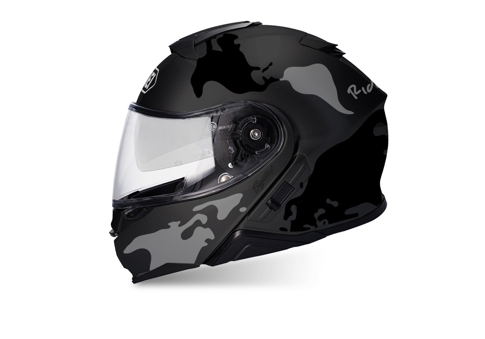 SIG 1466 Black Helmet Grey Black