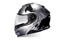 SIG 1466 Silver Helmet Grey Black