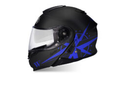 SIG 1468 Shoei Neotec II Compass Black Helmet Blue