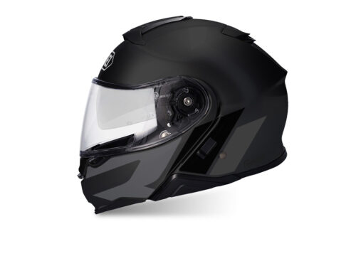 SIG 1495 Shoei Neotec II R Line Black Helmet Grey Variations