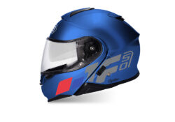 SIG 1498 Shoei Neotec II Blue Raise Red Blue