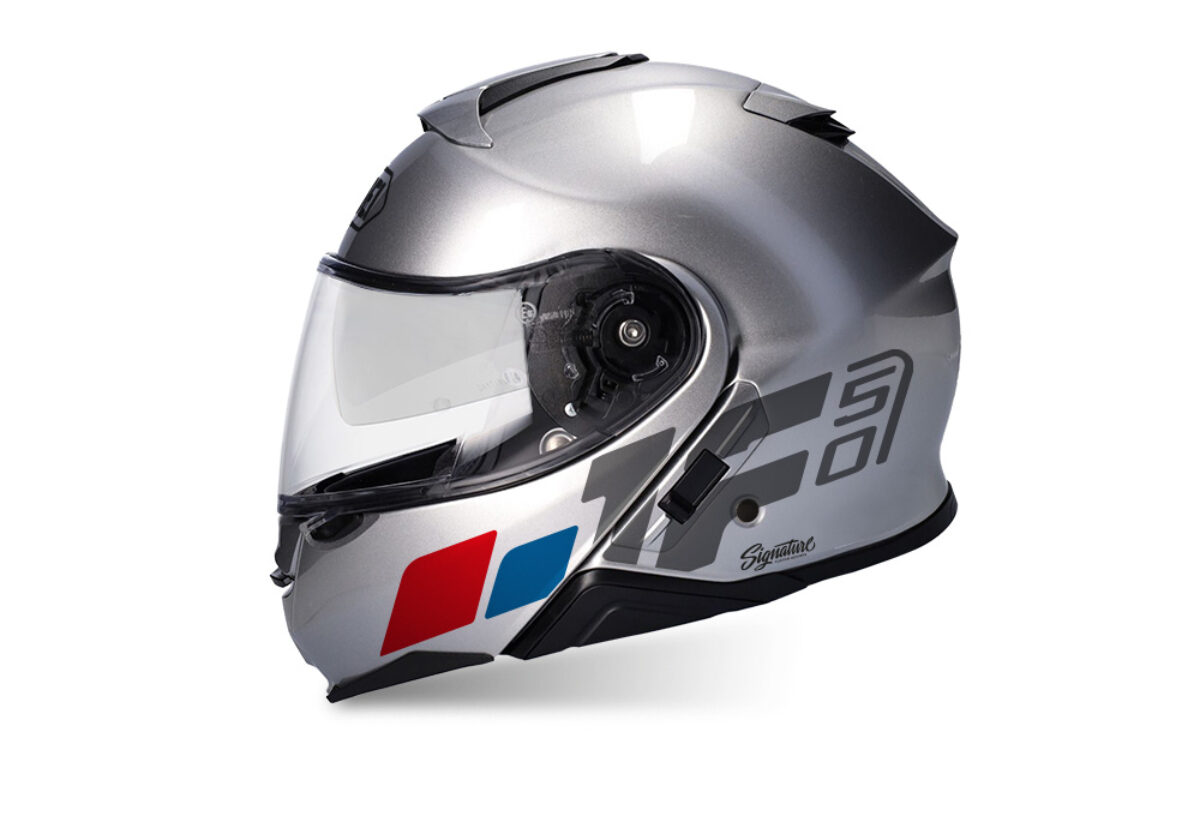 casco modular shoei neotec 2 II Respect Helmet Motorangutan 1 inner sun shield gives riders instant relief from sun glare in one quick motion Meets ANSI Z80.3 Shoei Neotec II (Silver) Raise