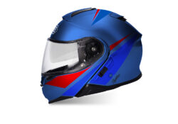 SIG 1499 Shoei Neotec II Vivo Red Blue Blue