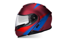 SIG 1499 Shoei Neotec II Vivo Red Blue Red