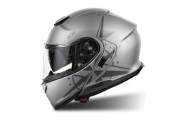 SIG 1516 Shoei Neotec III Light Silver Compass Dark Silver