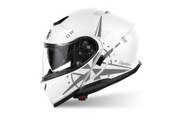 SIG 1516 Shoei Neotec III White Compass Dark Silver