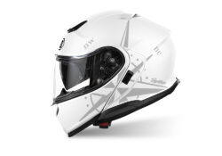 SIG 1518 Shoei Neotec III White Compass Silver