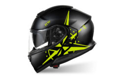 SIG 1520 Shoei Neotec III B lack Matte Compass Yellow