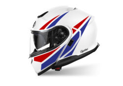 SIG 1525 Shoei Neotec 3 White Vivo Red & Blue