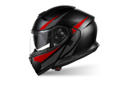 SIG 1527 Shoei Neotec 3 Black Vivo Grey & Red