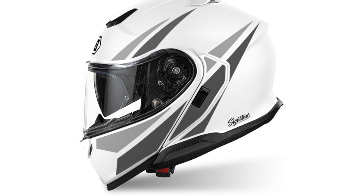 Shoei Neotec 3 (White) Vivo Silver Variations Stickers - Signature