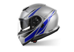 SIG 1530 Shoei Neotec 3 Vivo Silver Grey & Blue