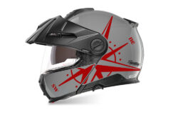SIG 1540 Schuberth E2 Grey Compass Red