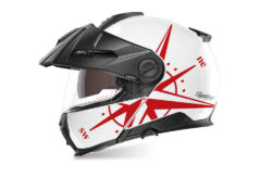 SIG 1540 Schuberth E2 White Compass Red