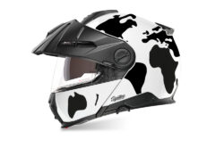 SIG 1543 Schuberth E2 White The Globe Black