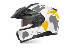 SIG 1545 Schuberth E2 White Globe Grey & Yellow