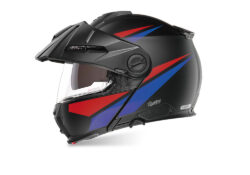 SIG 1549 Schuberth E2 Black Vivo Red & Blue