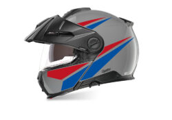 SIG 1549 Schuberth E2 Grey Vivo Red & Blue