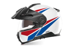 SIG 1549 Schuberth E2 White Vivo Red & Blue