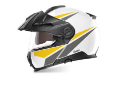 SIG 1550 Schuberth E2 White Vivo Grey & Yellow