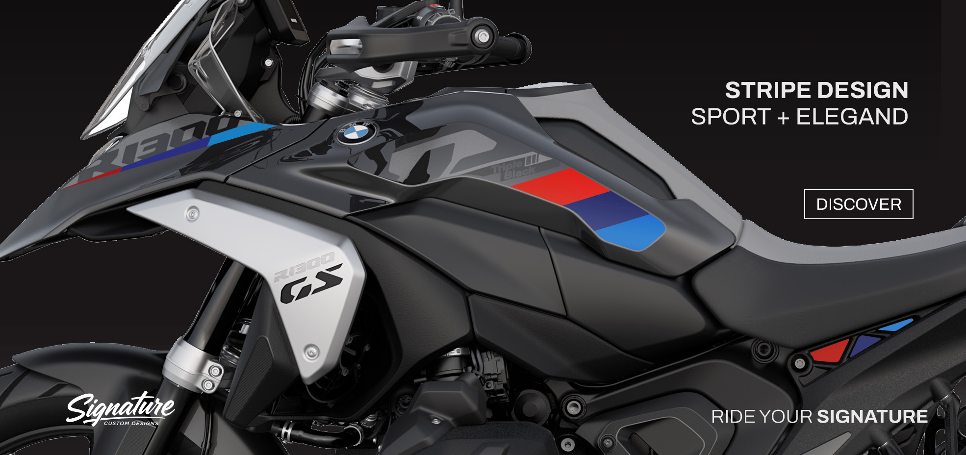 Website Slider Stripe Triple Black 04