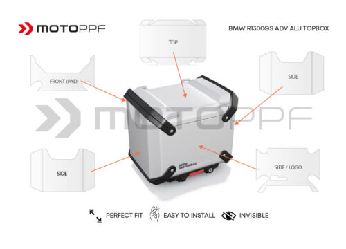 SIG 1650 BMW ALU TopBox Clear PPF 01