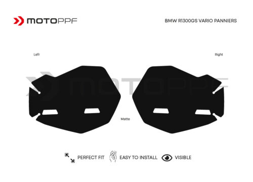 SIG 1653 BMW Vario Side Panniers Black Protective Films new 02